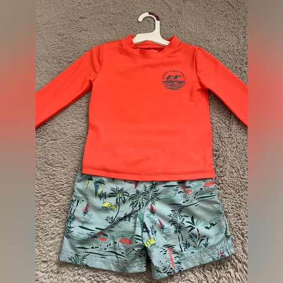 Carter’s | Toddler Swim Set | Good Vibes - Picture 2 of 6